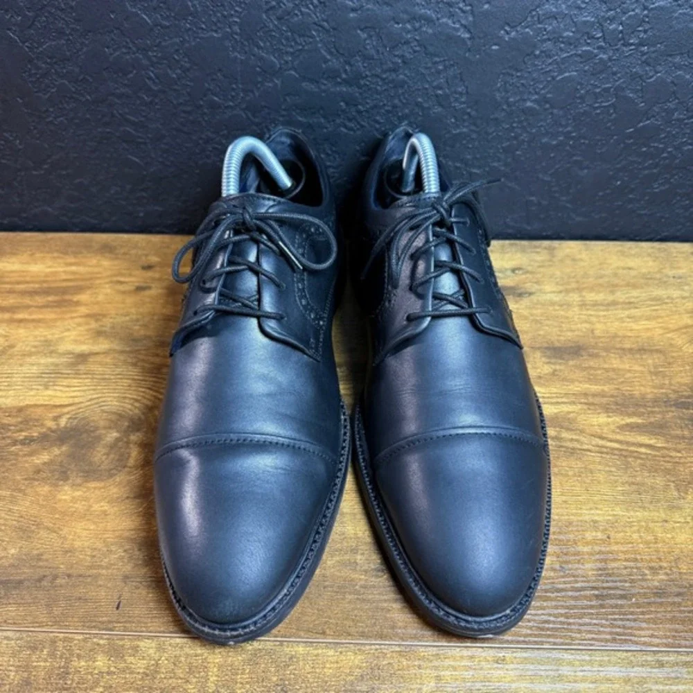 Cole‎ Haan Williams Grand OS C28881 Black Leather Cap Toe Oxford Mens 8 M